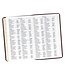 Dark Brown Faux Leather Giant Print King James Version Bible with Thumb Index