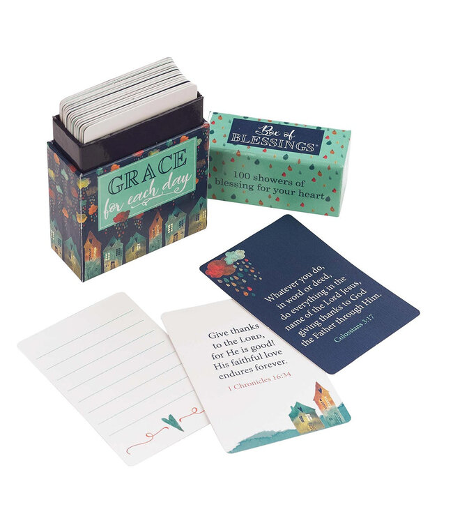 Grace for Each Day Box of Blessings （祝福金句卡）