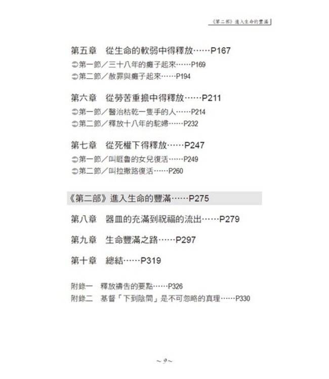 全人的釋放：四福音神蹟的透視