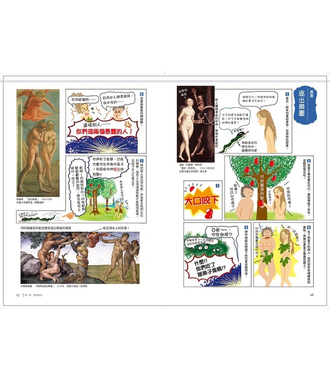 史上最歡樂！：圖解世界名畫裡的聖經故事