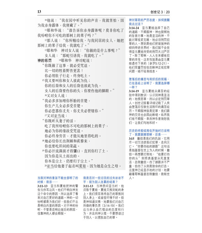 聖經．和合本．靈修版．黑色仿皮金邊．簡體