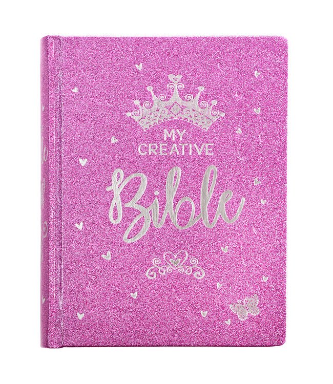 Purple Glitter My Creative Bible for Girls - ESV Journaling Bible