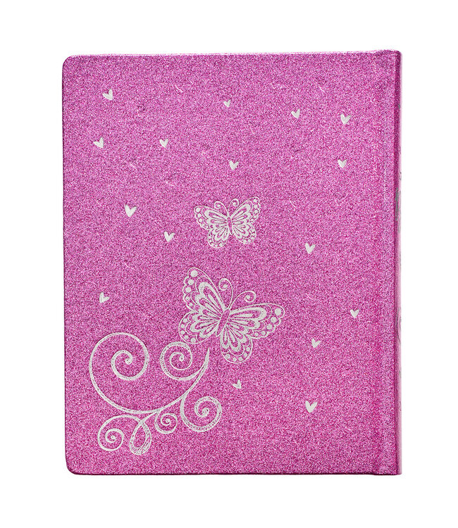Purple Glitter My Creative Bible for Girls - ESV Journaling Bible