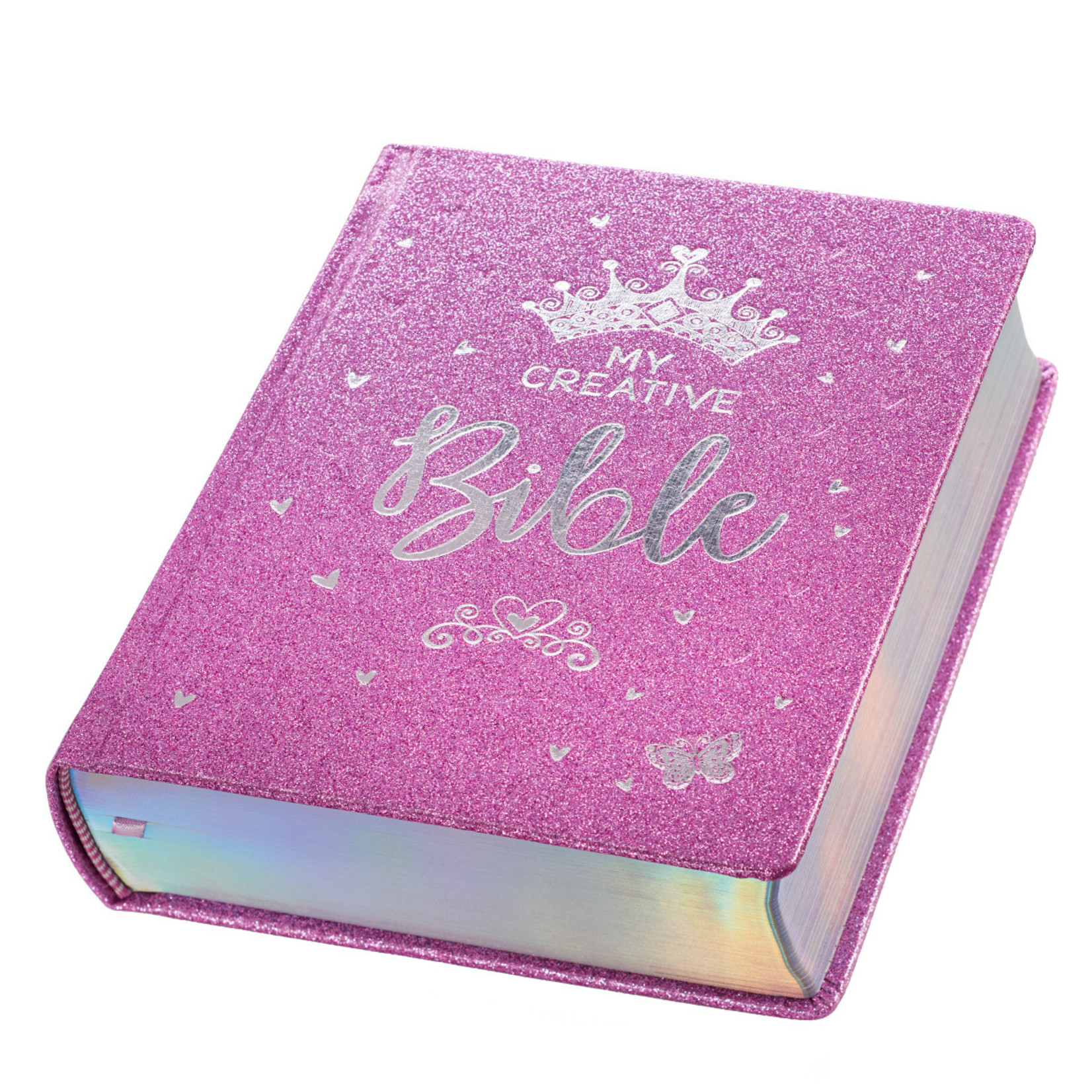 Purple Glitter My Creative Bible for Girls - ESV Journaling Bible - 天道
