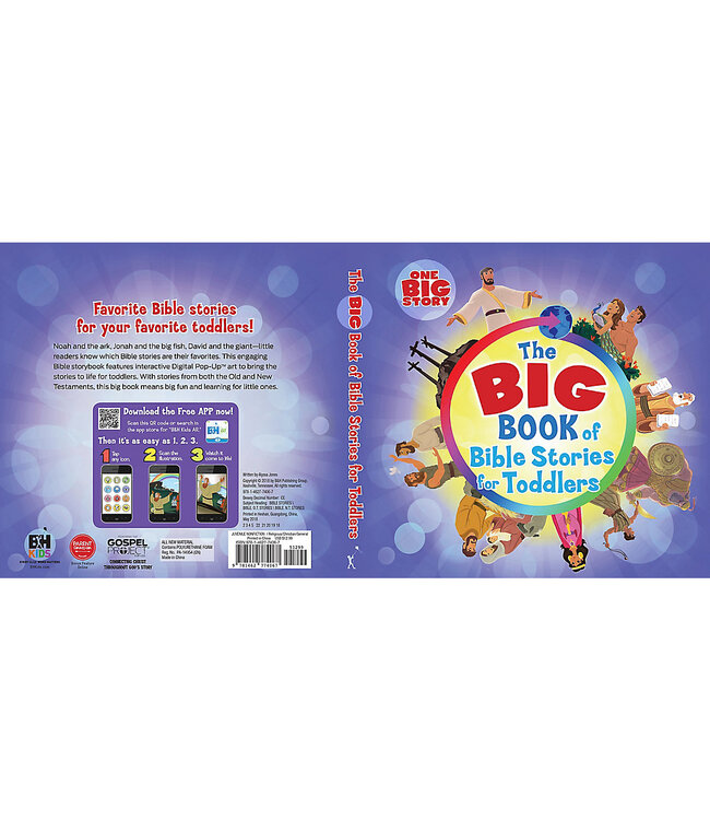 The Big Book of Bible Stories for Toddlers (padded)