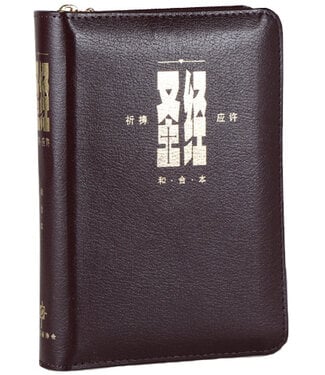 漢語聖經協會 Chinese Bible International 聖經．祈禱應許版．紅色皮拉鏈．金邊．輕便本．拇指版（簡體）（暫缺，約7下旬月到貨）