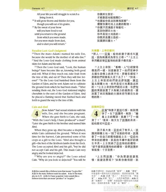 聖經．中英對照．新普及譯本／NLT．碧藍皮硬面．銀邊（繁體） Holy Bible, CNLT/NLT, Traditional Chinese/English, Hardback coated with Imitation Leather, Turquoise, Silvering