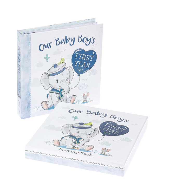 Our Baby Boy's First Year Memory Book