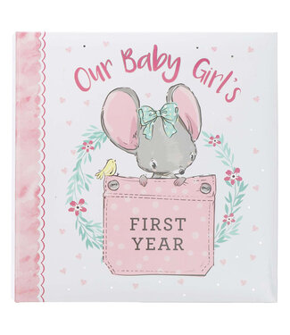 Christian Art Gifts Our Baby Girl's First Year Memory Book