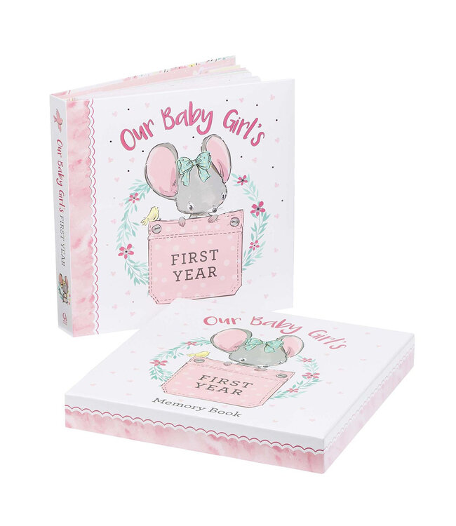 Our Baby Girl's First Year Memory Book
