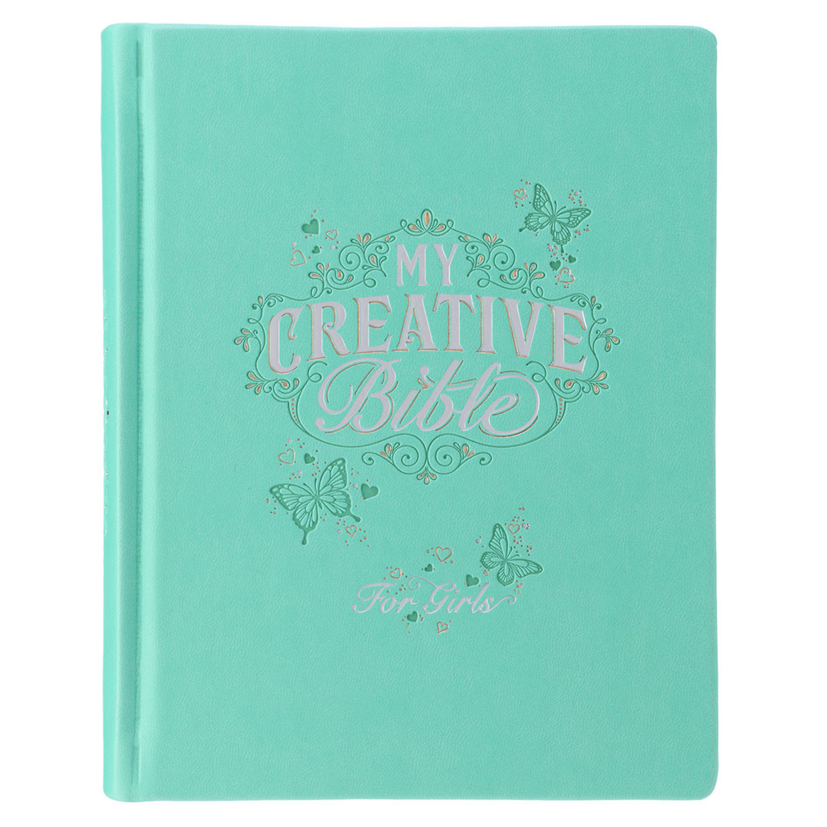 Christian Art Gifts Teal Butterfly - My Creative Bible for Girls
