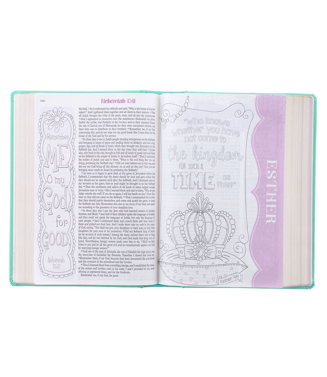 Teal Butterfly - My Creative Bible for Girls