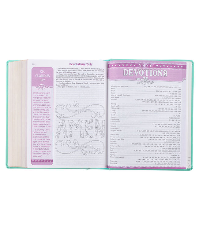 Teal Butterfly - My Creative Bible for Girls