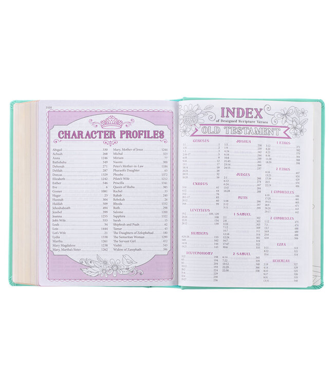 Teal Butterfly - My Creative Bible for Girls