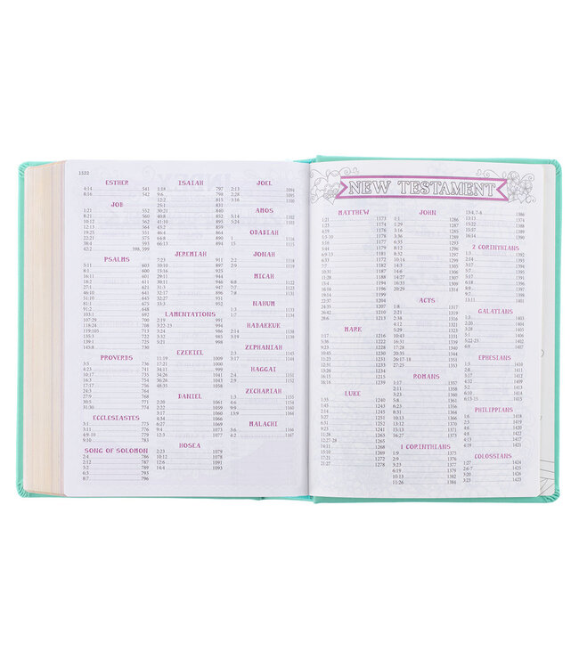 Teal Butterfly - My Creative Bible for Girls