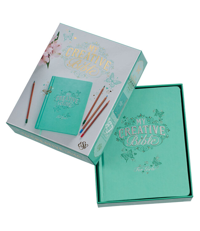 Teal Butterfly - My Creative Bible for Girls