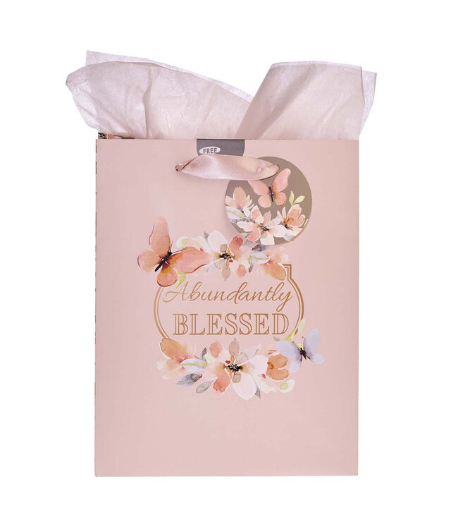 Abundantly Blessed - Medium Gift Bag - Deuteronomy 7:13