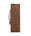 Soar - Brown Faux Leather Bookmark - Isaiah 40:31