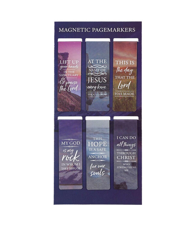 Lift Up Your Hands - Magnetic Bookmark Set - Psalm 134:2
