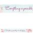 Christian Art Gifts Everything is Possible - Magnetic Strip - Mark 9:23