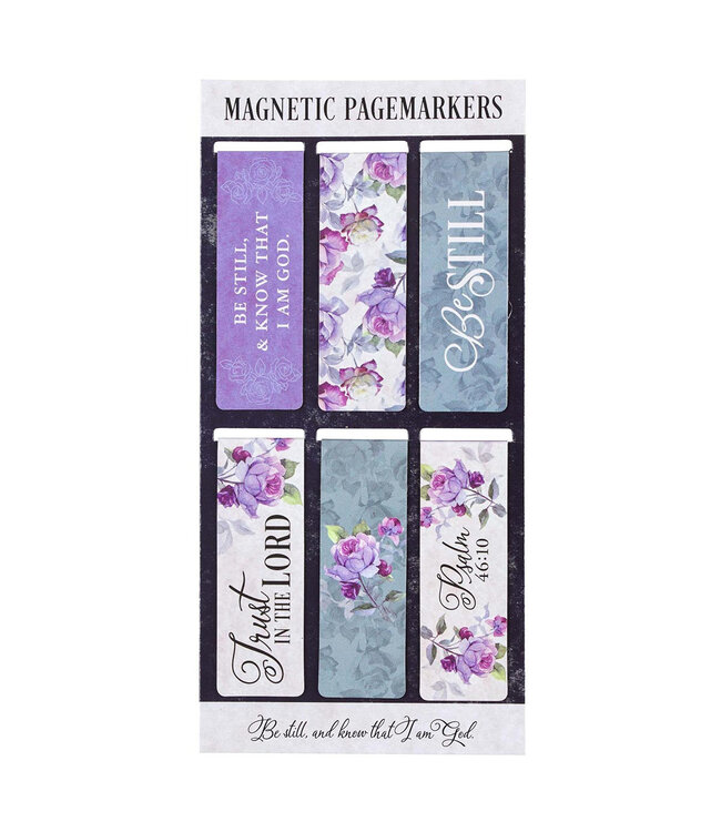 Be Still - Magnetic Bookmark Set - Psalm 46:10