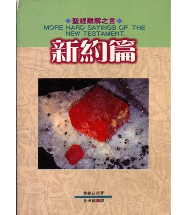 聖經難解之言：新約篇 | More Hard Sayings of The New Testament（聖經難解之言系列已斷版，現已整輯為《聖經經典500問》）