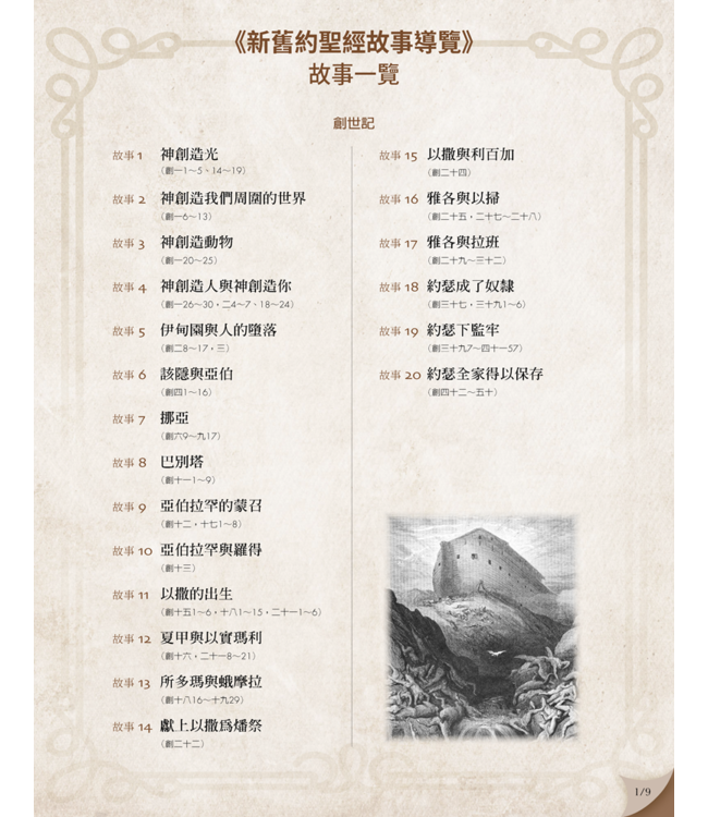 新舊約聖經故事導覽：175個聖經敘事的解經與應用 The Bible Story Handbook