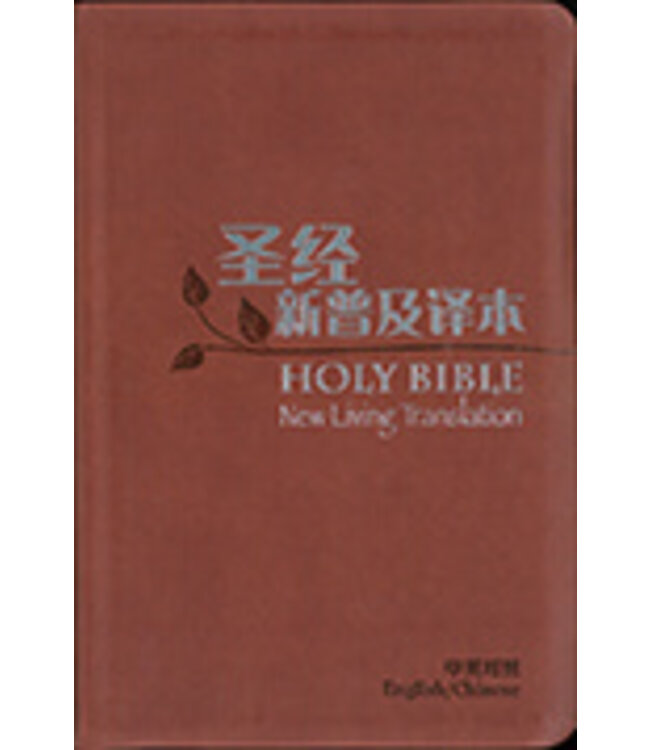 聖經．新普及譯本／NLT．啡色仿皮面．銀邊（簡體） Holy Bible, CNLT/NLT, Simplfied Chinese/English, Imitation Leather, Brown, Silvering