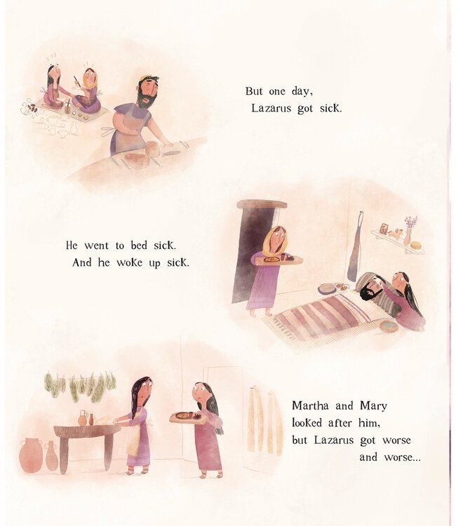 Goodbye to Goodbyes Storybook: A True Story About Jesus, Lazarus, and an Empty Tomb
