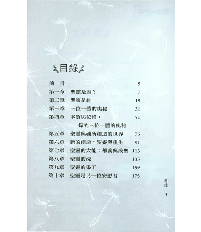 聖靈的奧秘 | The Mystery of The Holy Spirit