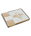 White Lace Mr. & Mrs. Wedding Guest Book