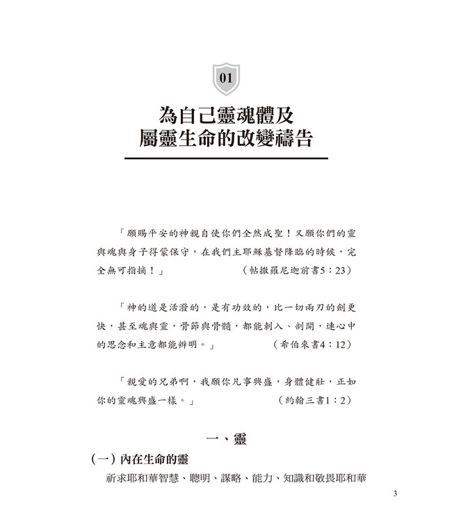 取用神的話禱告：實操手冊（繁體）