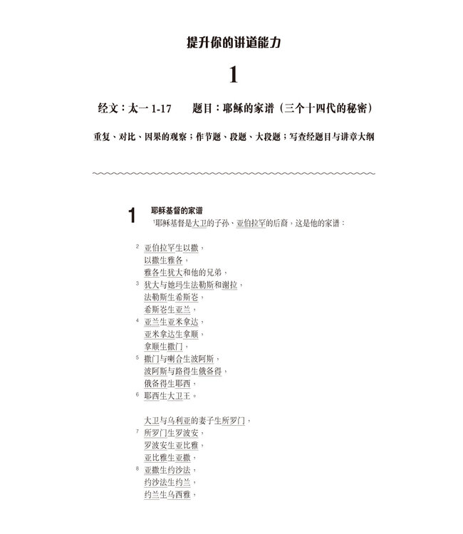 提升你的讲道能力 | Promote Your Preaching Ability