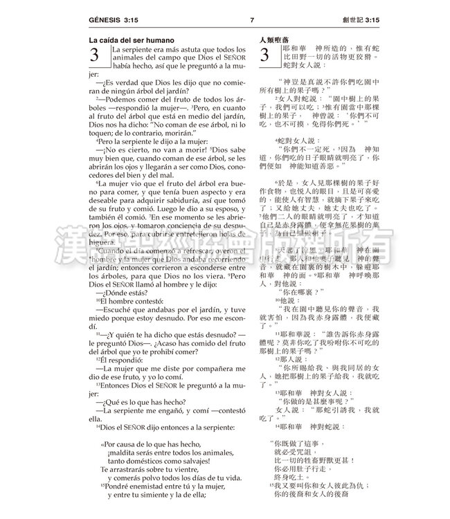 聖經．中西對照（和合本／NVI）輕便本．皮面金邊（繁體）