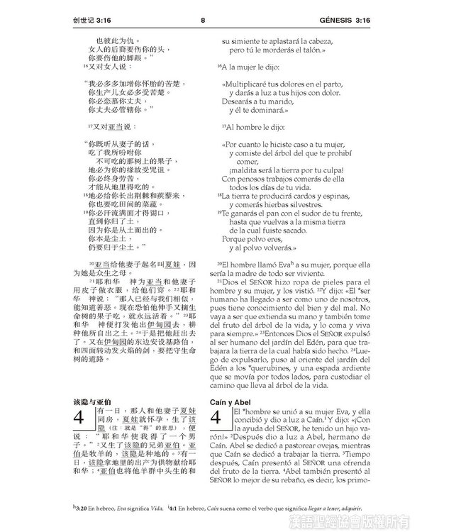 聖經．中西對照（和合本／NVI）輕便本．硬面白邊（簡體）