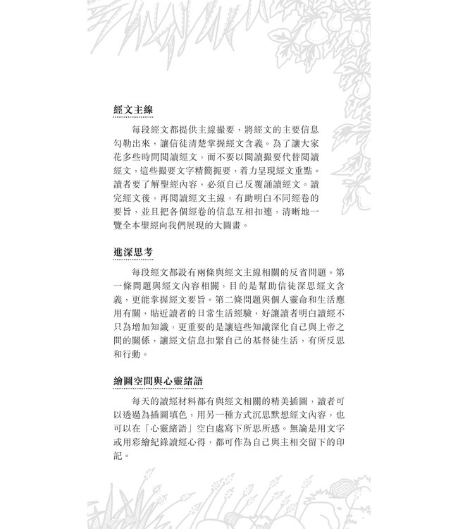 《讀經日記》手帳版．禮盒套裝 God’s Big Picture - Bible Reading Journal, Handheld, Full Set, Traditional Chinese, Paperback