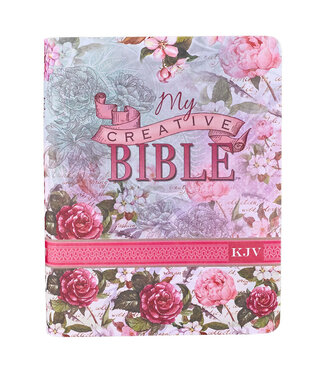 Christian Art Gifts Silky Floral KJV My Creative Bible