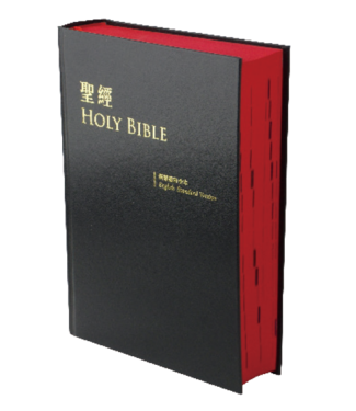 台灣聖經公會 The Bible Society in Taiwan 聖經・新標點和合本／標準英文版 (CUNP/ESV) 中型・硬面精裝紅邊