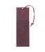 Blessed Man Two-Tone Faux Leather Bookmark - Jeremiah 17:7