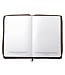 Strong and Courageous Zippered Classic LuxLeather Journal - Joshua 1:5-7 | 仿皮拉鍊封口日記本