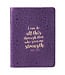 Journal Handy Purple I Can Do All This Phil. 4:13