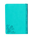 Strength and Dignity Teal Handy-sized Faux Leather Journal - Proverbs 31:25