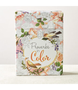 Christian Art Gifts Proverbs in Color Coloring Cards
