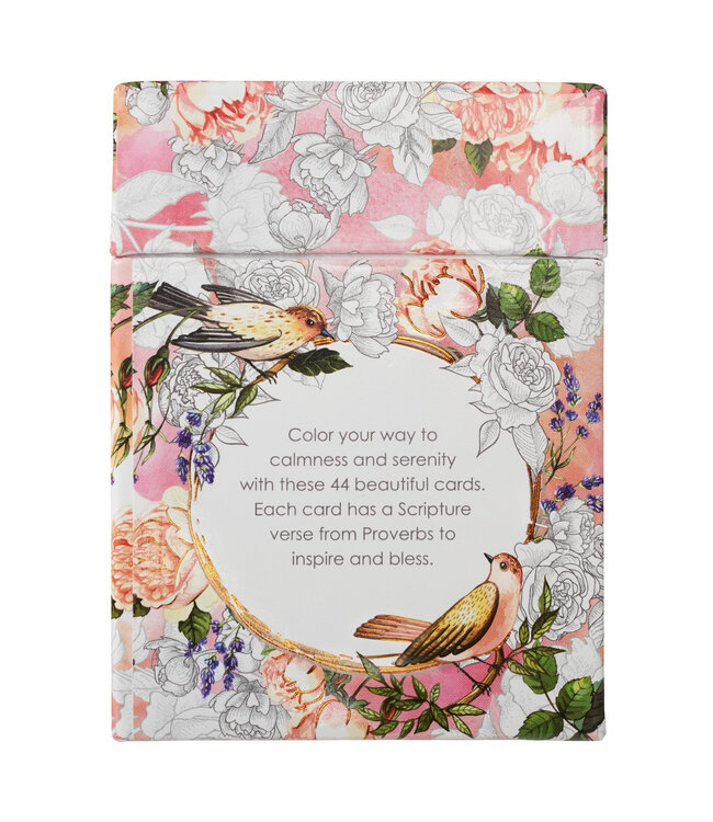 Proverbs in Color Coloring Cards