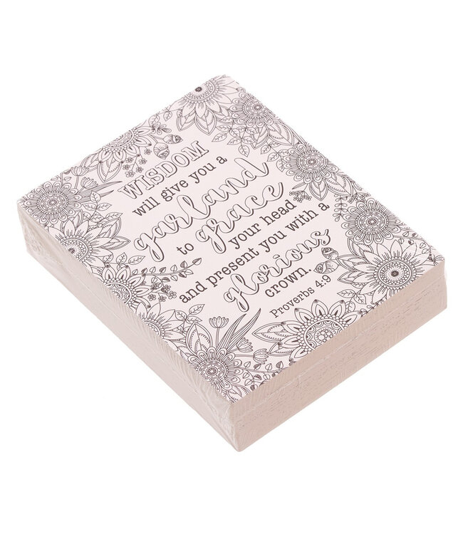 Proverbs in Color Coloring Cards