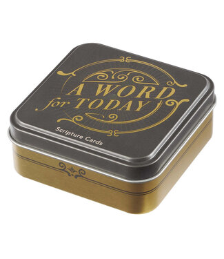 Christian Art Gifts A Word for Today Scripture Cards in a Gift Tin