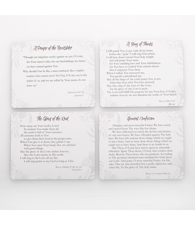 My Prayers Prayer Cards in Tin