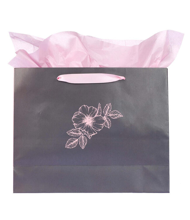 Strength and Dignity Large Landscape Gift Bag - Proverbs 31:25