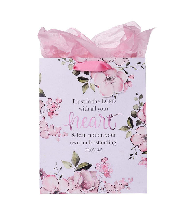 “Trust in the Lord” Medium Gift Bag – Proverbs 3:5