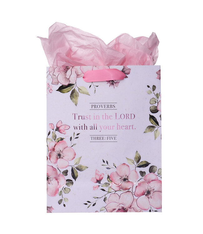“Trust in the Lord” Medium Gift Bag – Proverbs 3:5